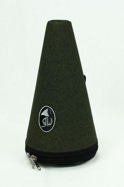 Cover in nylon cationic green and standard logo
