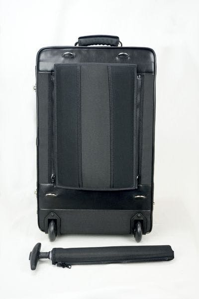 Back of the travel case