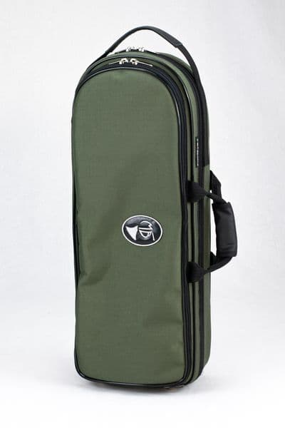 Cover in nylon moss green and standard logo