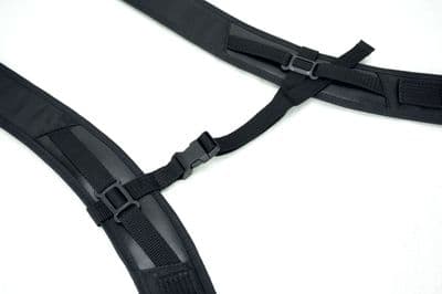 Connectable straps screw carabiner