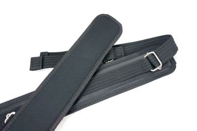 Backpack strap with loops