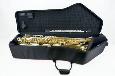 Internal case for baritone saxophone (Low A) with instrument