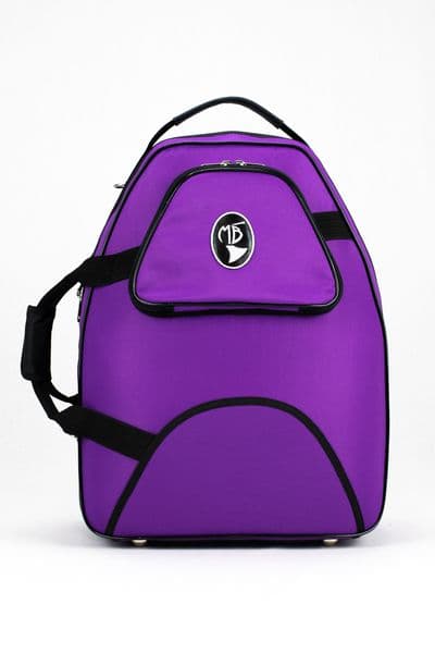 Cover in nylon purple and standard logo