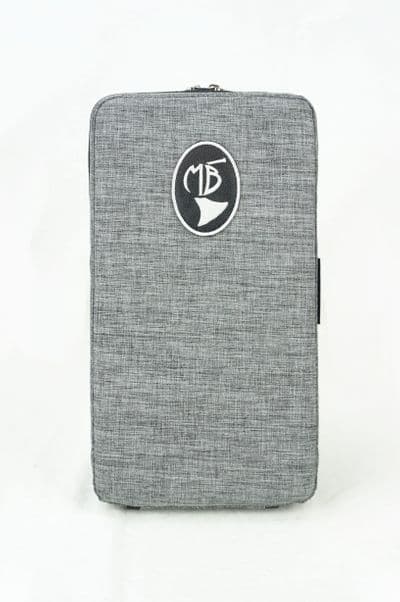 Cover in nylon cationic gray with embroidery logo