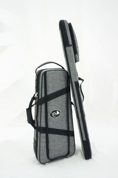 Capa em nylon cinza catiônico