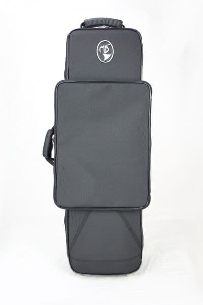 Cover in black nylon with embroidered logo