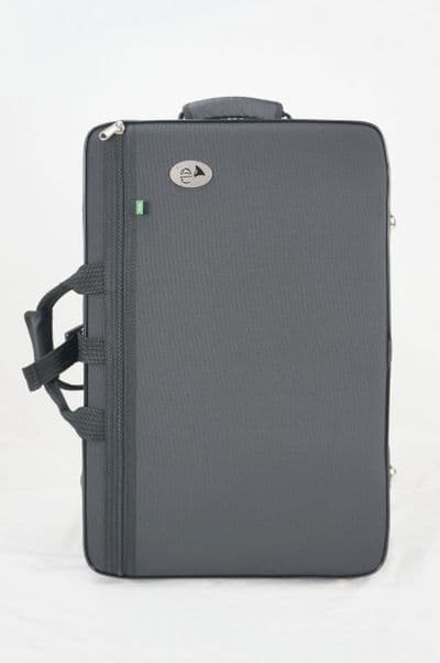 Cover in black nylon and metal logo