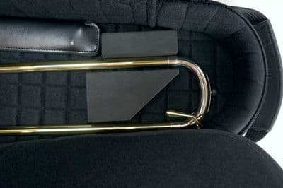 Detalhe da vara do trombone