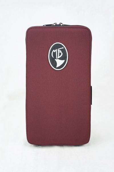 Cover in nylon wine with embroidery logo