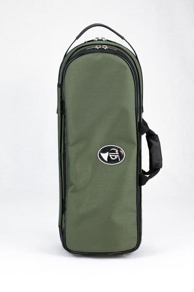 Cover in nylon moss green and standard logo