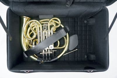 Internal travel case with instrument