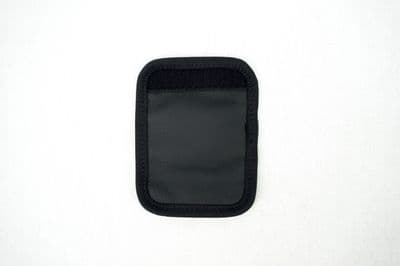 Pegador lateral desmontável em couro e velcro