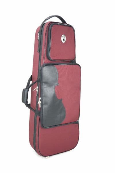 Exterior of the case in Wine Nylon