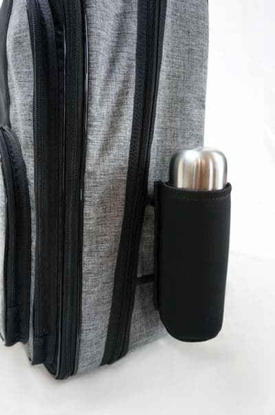 Opcional: Lado da mochila (garrafa térmica com suporte para mochila) - custo extra