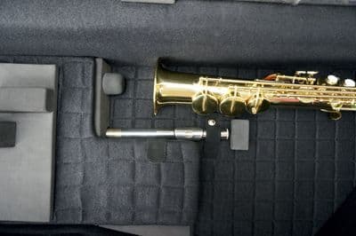 Internal case for baritone saxophone (Low Bb)