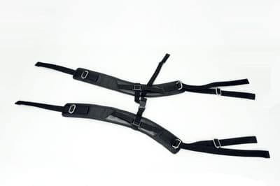 Connectable straps with loops