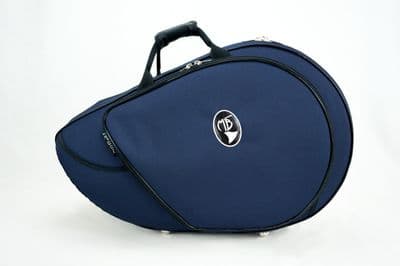 Capa em nylon azul e logo padrão