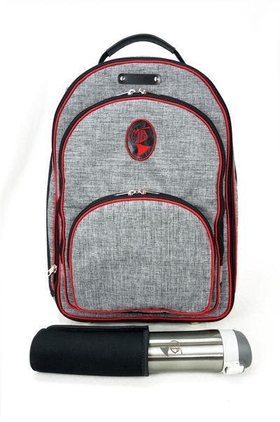 Extra: Backpack Bag with thermal bottle model MB - with backpack hanger (extra cost)