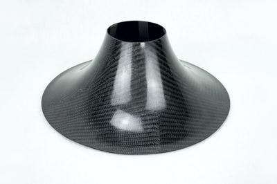 Bell Protector for French Horn in Fiberglass/Carbon Fiber M