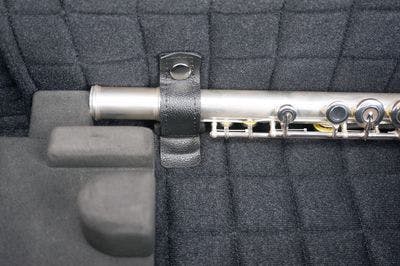 Internal case with flute with a B foot