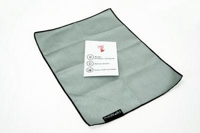 Fishscale microfiber cloth
