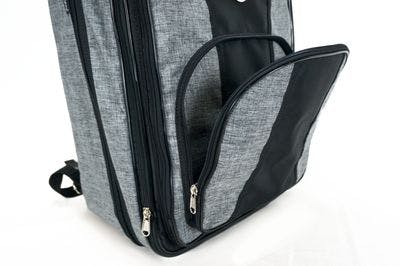 Side of the backpack bag (detail pocket)