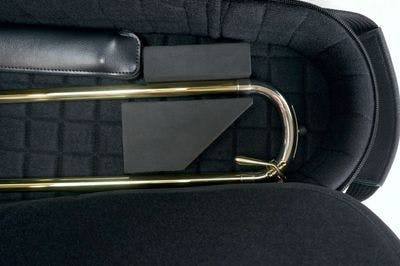 Detail of slide trombone