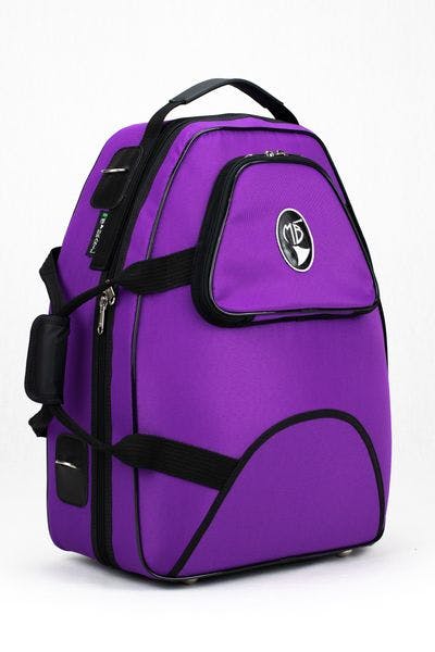 Cover in nylon purple and standard logo