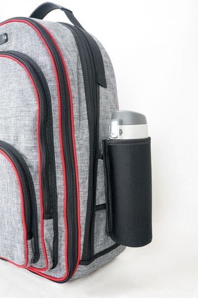 Extra: Mochila com garrafa térmica modelo MB - com suporte para mochila (custo extra)
