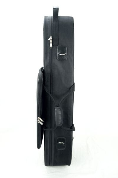 Side case for detachable bell bass trombone