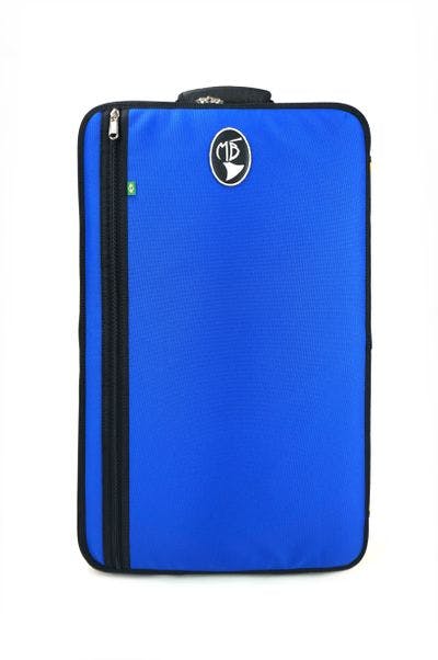 Cover in nylon royal blue and yellow with standard MB logo