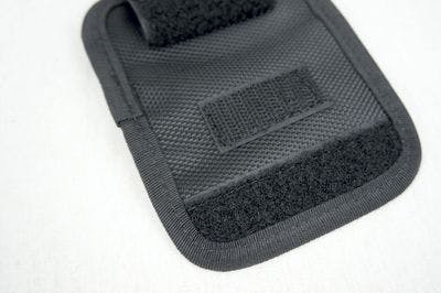 Side hand guard in leather and velcro 2