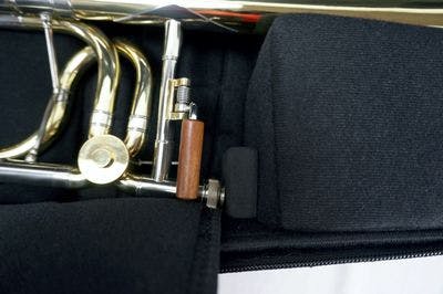 Detail of rotary trombone