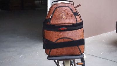 See the recommended way to use the case holder for bicycle
