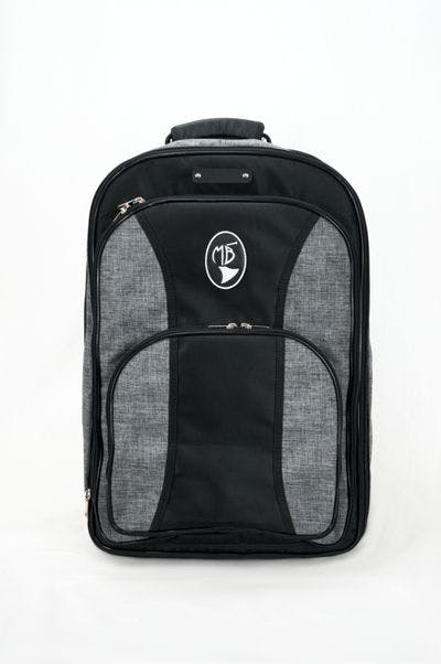 Front external backpack bag