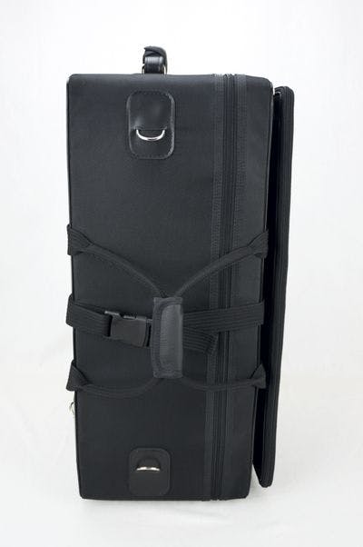 Optional music bag with detachable zipper system