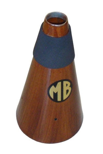Practice Mute (made of cardboard and wood)