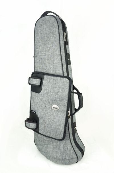 Possible add-ons to buy: detachable sheet music bag with trombone stand straps